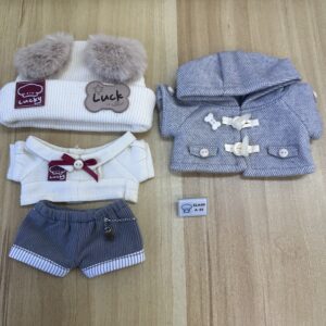 10cm クラスバッジ付きダッフルコート 5点セット