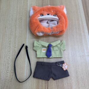 10cm きつねの少年5点セット