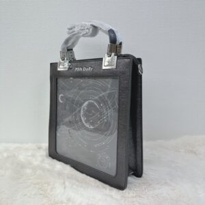 MD メタリックスクエア痛バッグ タテ